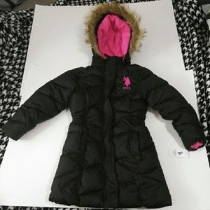 NWT U.S. Polo Assn. Long Winter Coat